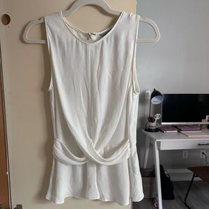 Small Elegant White Sleeveless Blouse Nordstrom